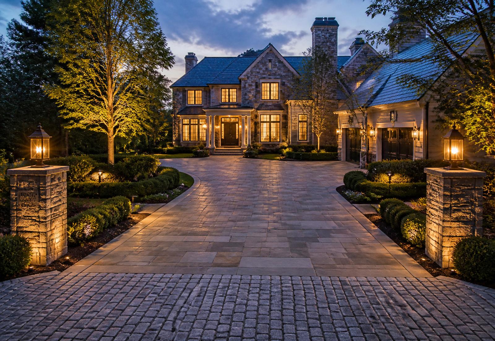 Stonebridge Estate — Driveway & Forecourt in Bedford, NY