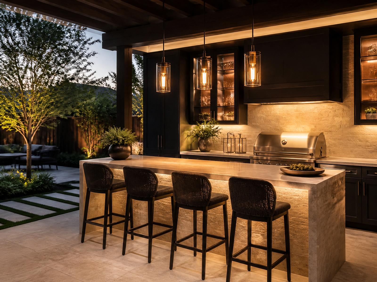 Lantern Lane — Outdoor Kitchen in Rye, NY